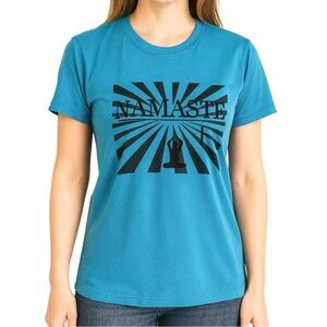 NAMASTE Women's Tee & Yoga Mat Bag